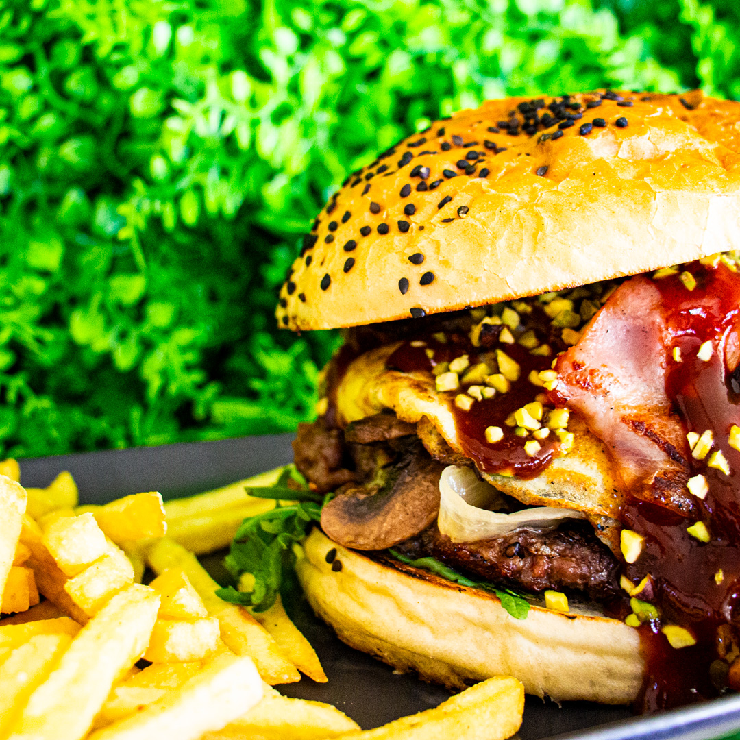 Hamburger con materie prime selezionate